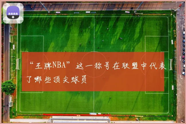 “王牌NBA”这一称号在联盟中代表了哪些顶尖球员
